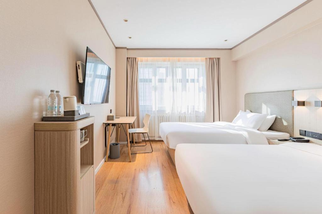 Hanting Hotel Harbin Qiulin 1St Affiliated Hospital Of Medical University Buitenkant foto