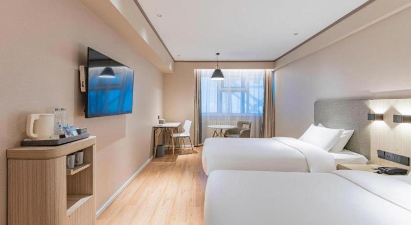 Hanting Hotel Harbin Qiulin 1St Affiliated Hospital Of Medical University Buitenkant foto